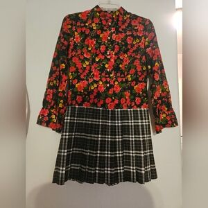 Small Vintage pleated dress